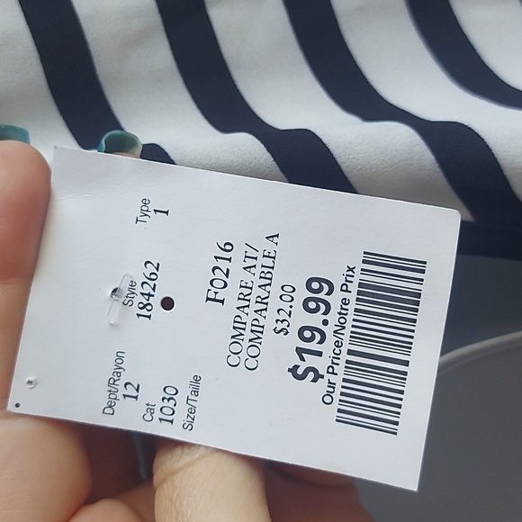 NWT Montau Striped Top - Picture 4 of 6